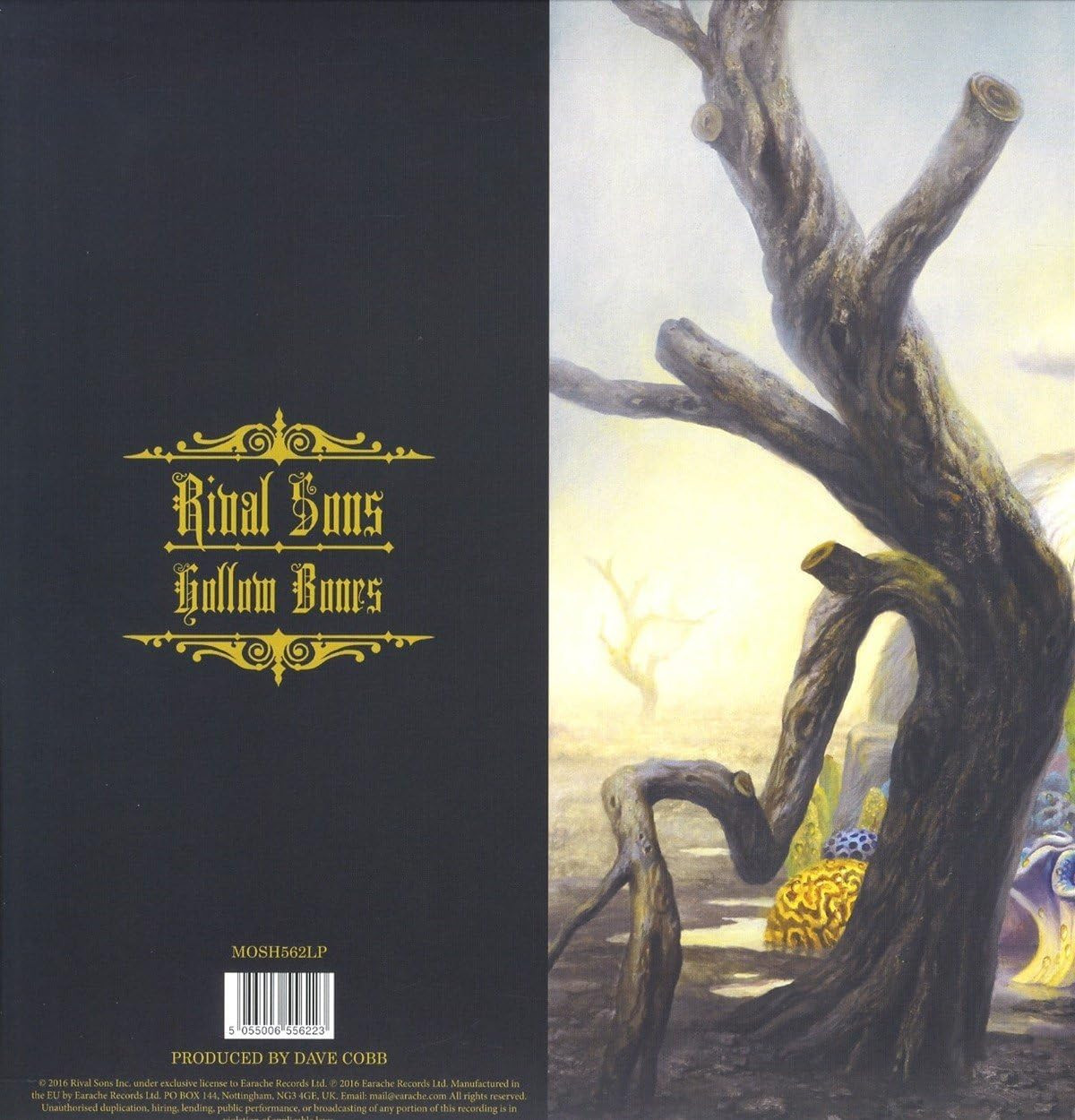 Rival Sons 'Hollow Bones' LP Black Vinyl