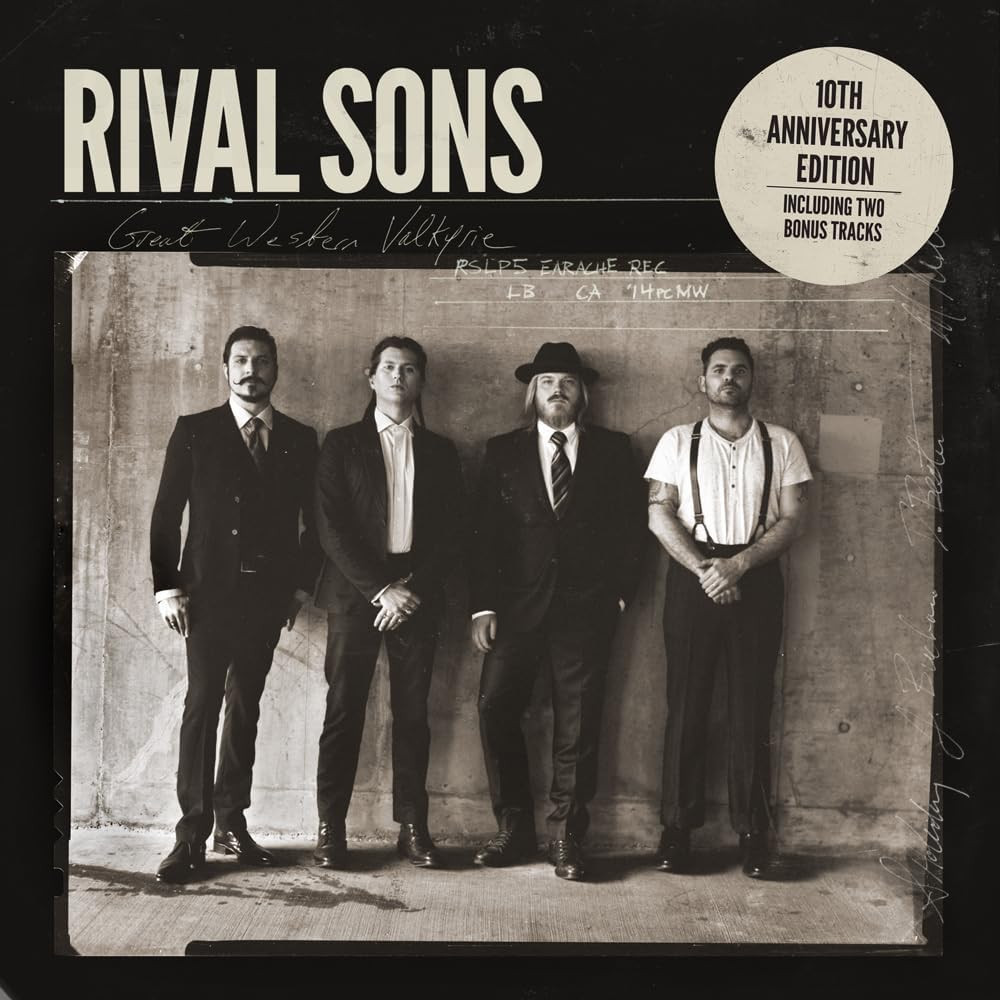 Rival Sons 'Great Western Valkyrie' (10th Anniversary) 2LP Milky Clear Vinyl