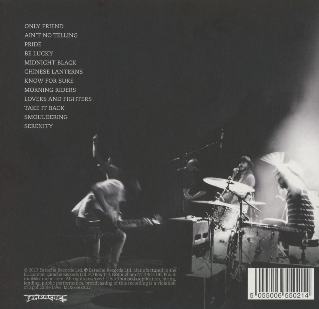 The Temperance Movement 'The Temperance Movement' CD Digisleeve