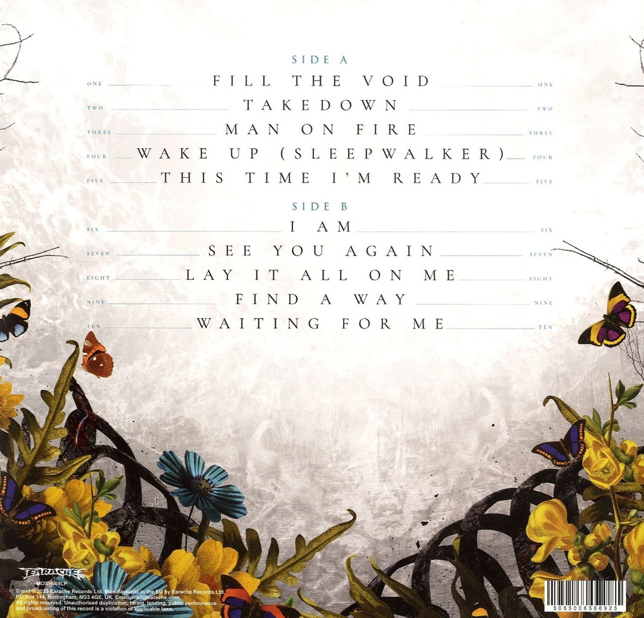 Those Damn Crows 'Inhale / Exhale' LP Black Vinyl