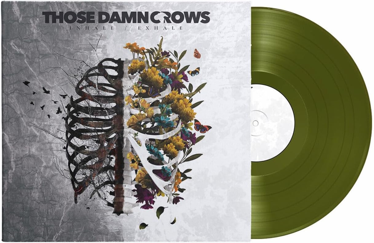Those Damn Crows 'Inhale / Exhale' LP Green Vinyl