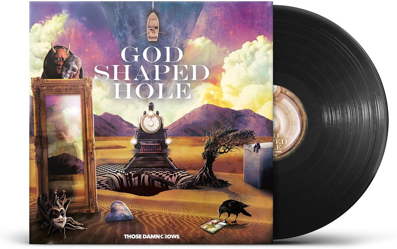 Those Damn Crows 'God Shaped Hole' LP Black Vinyl