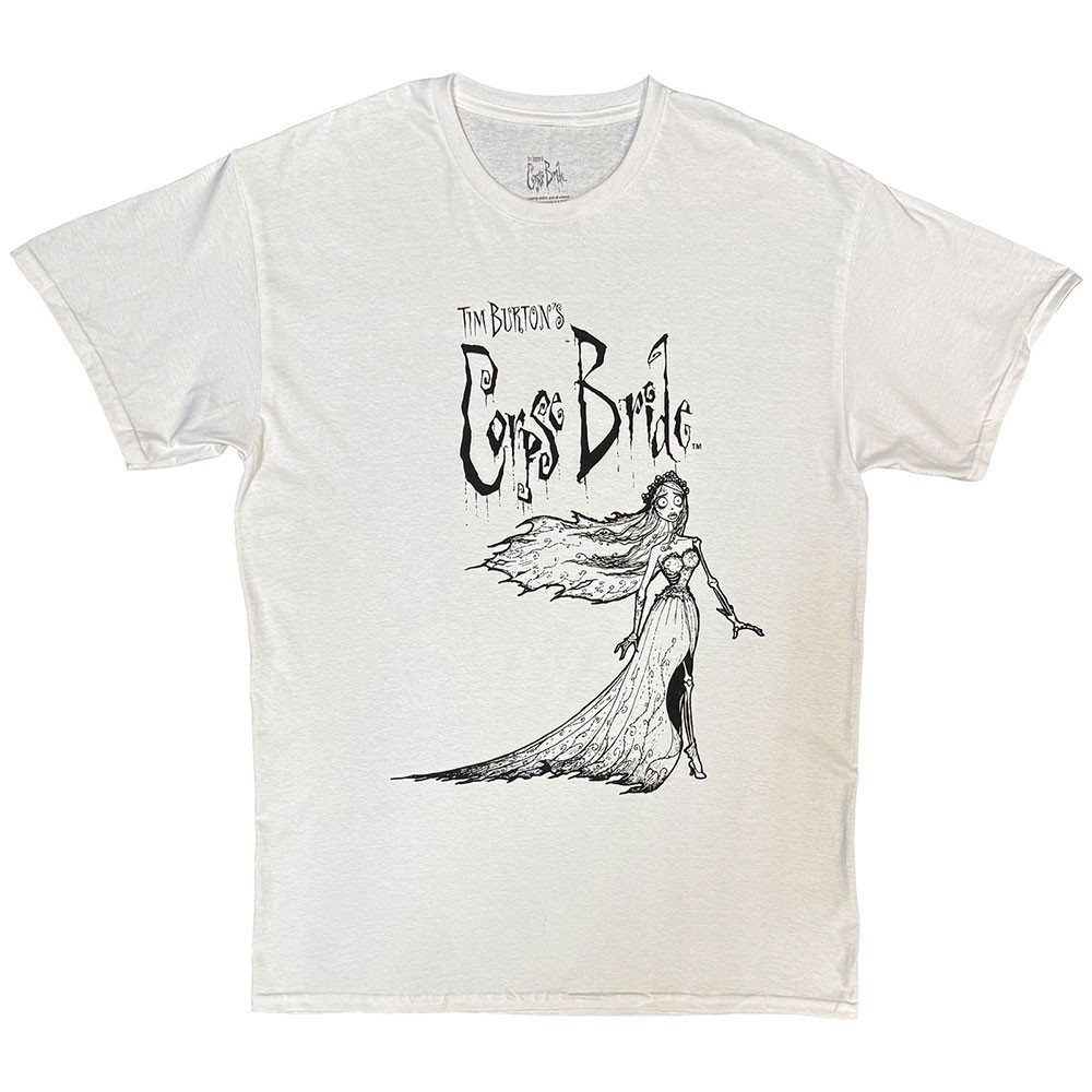 Corpse Bride 'Gown' (White) T-Shirt