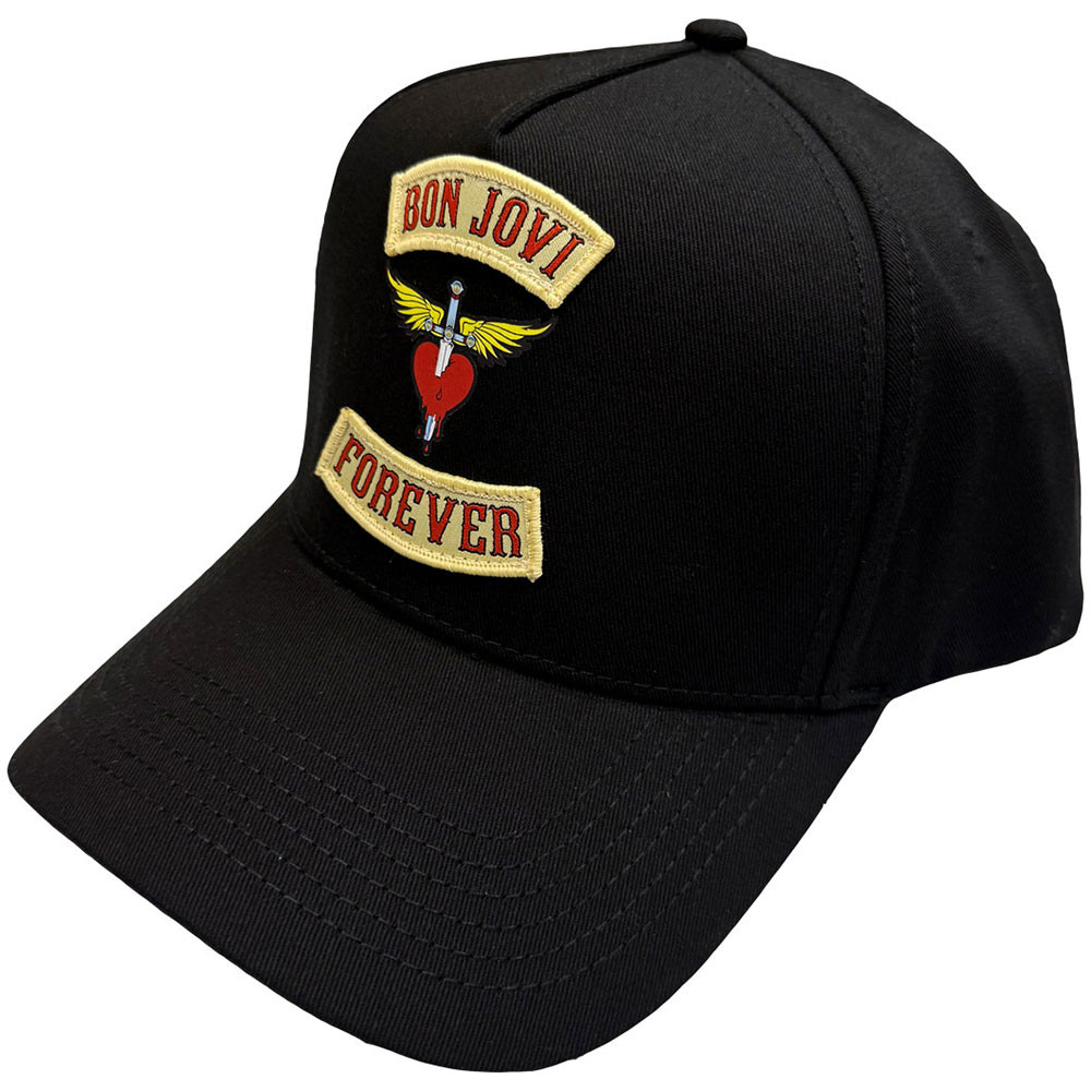 Bon Jovi 'Forever' (Black) Baseball Cap