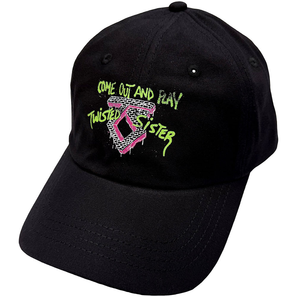 Twisted Sister 'Come Out' (Black) Baseball Cap