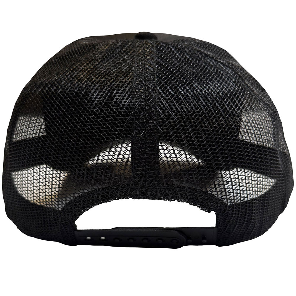 Wu-Tang Clan 'Star-Spangled Logo' (Black) Trucker Cap
 BACK