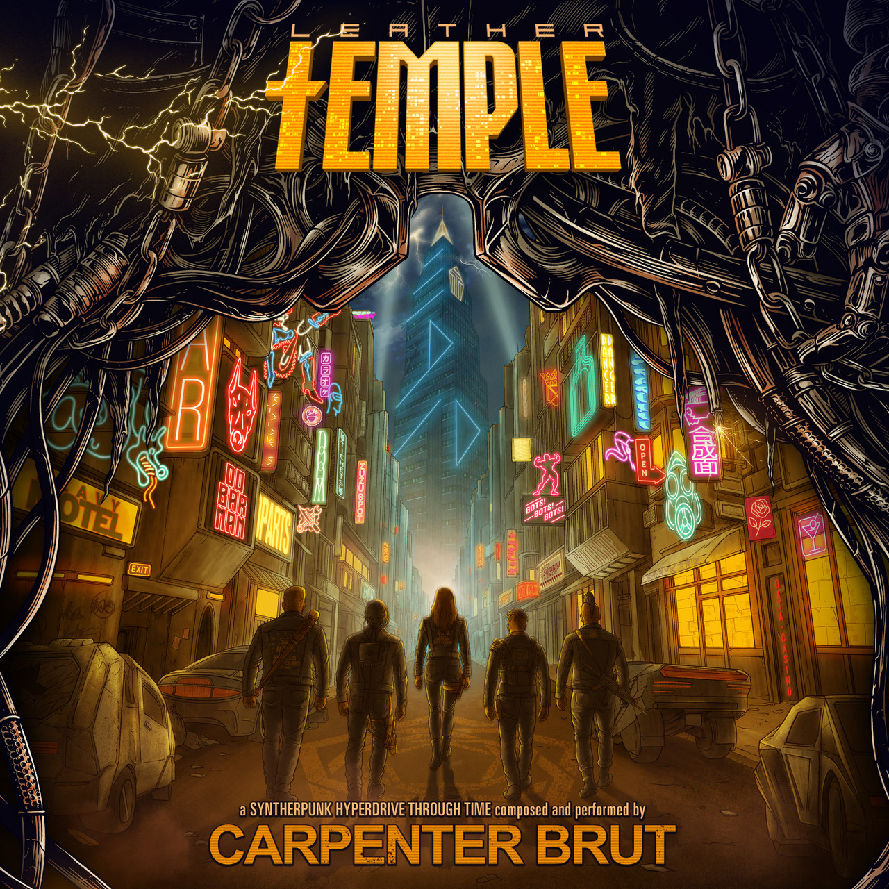 Carpenter Brut 'Leather Temple' CD Digipack