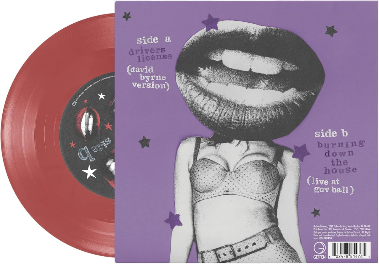 Olivia Rodrigo 'GUTS (spilled)' Deluxe Splatter Version Vinyl