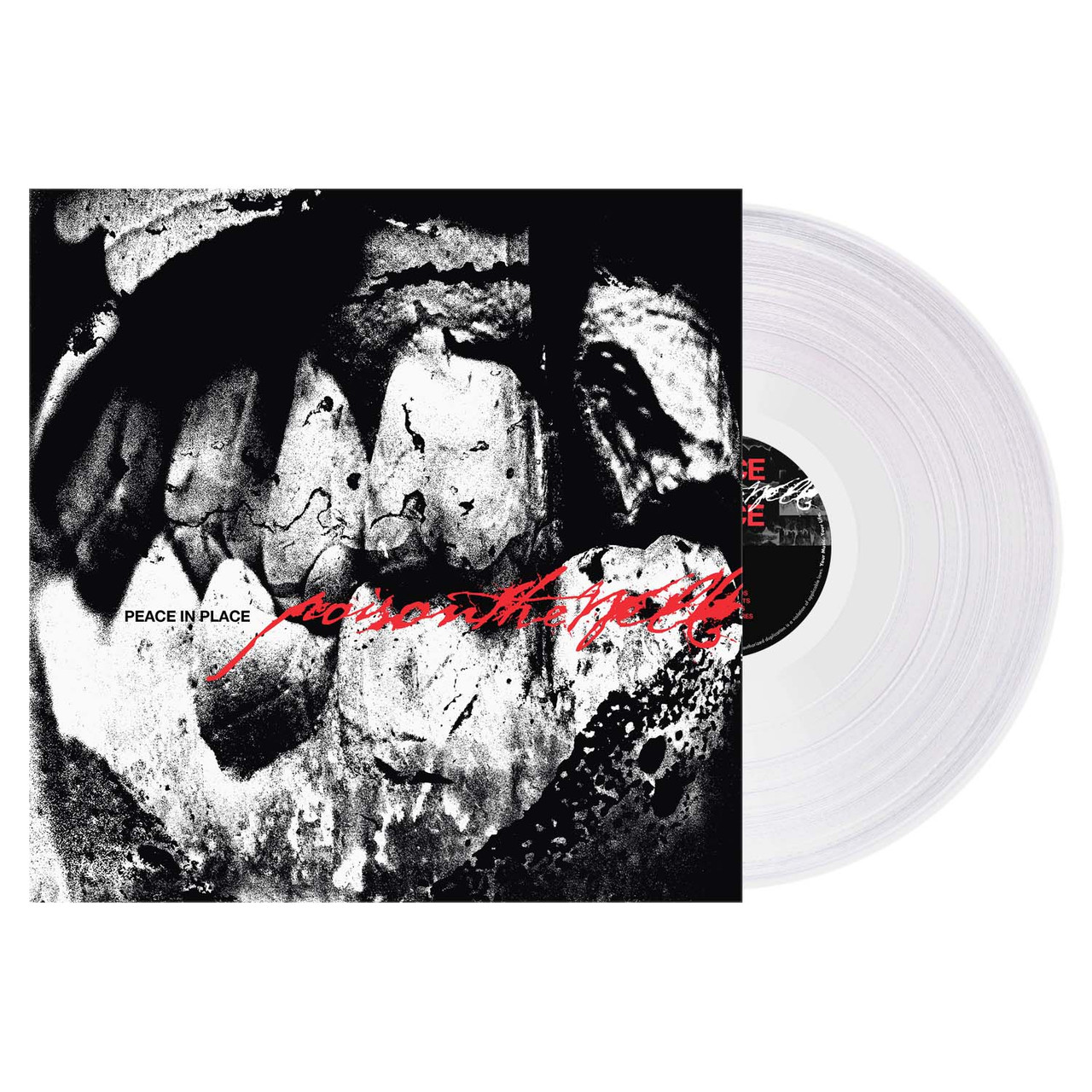 Poison The Well 'Peace In Place' LP Ultra Clear Vinyl