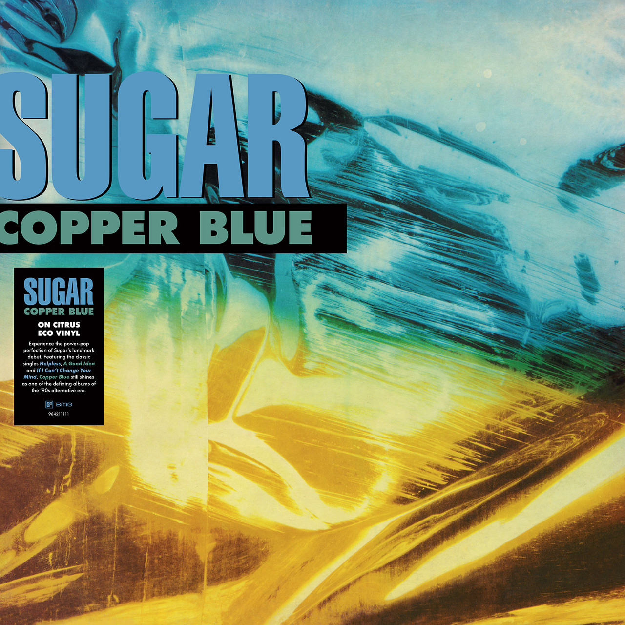 Sugar 'Copper Blue' LP Citrus Colour Eco Vinyl