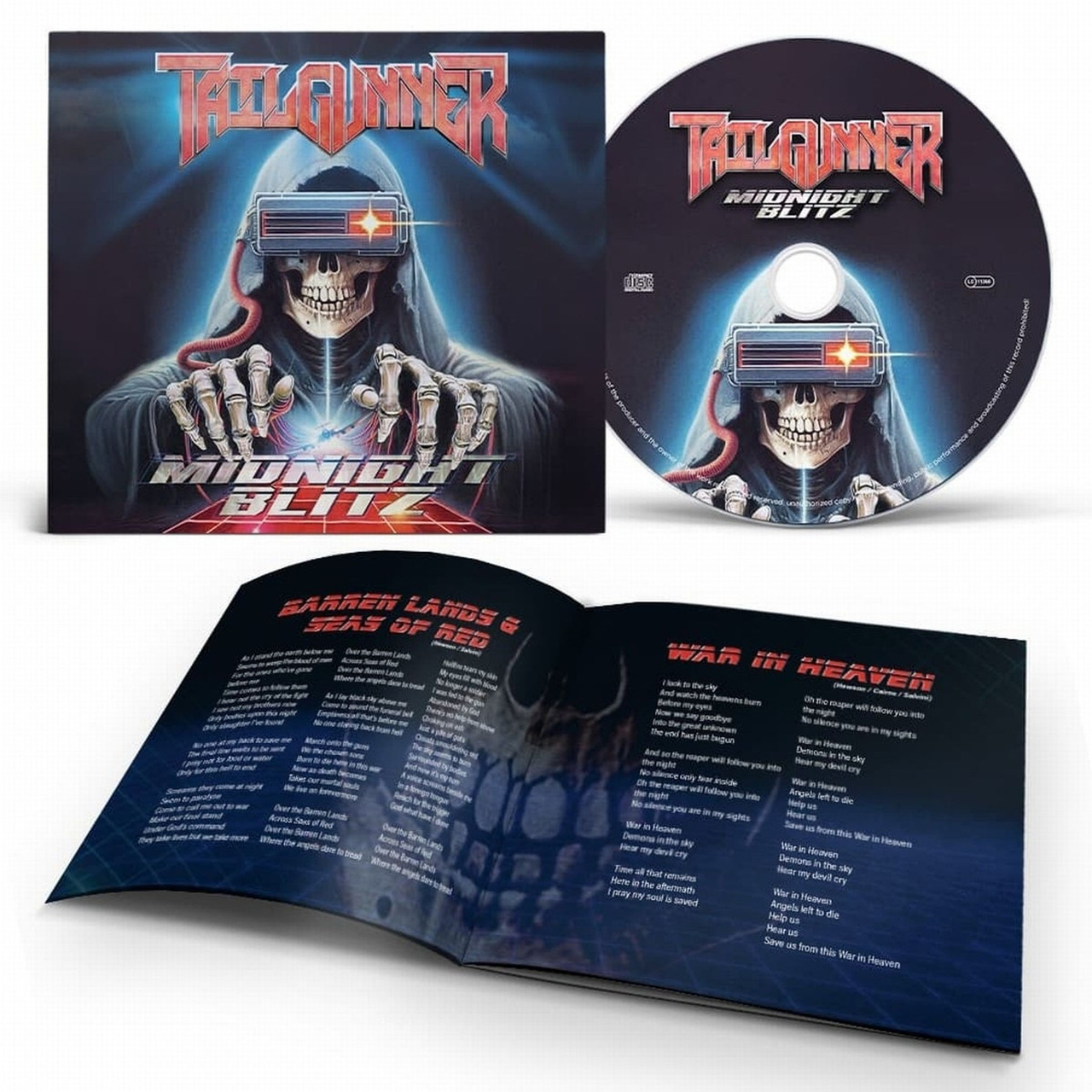 Tailgunner 'Midnight Blitz' CD Digipack