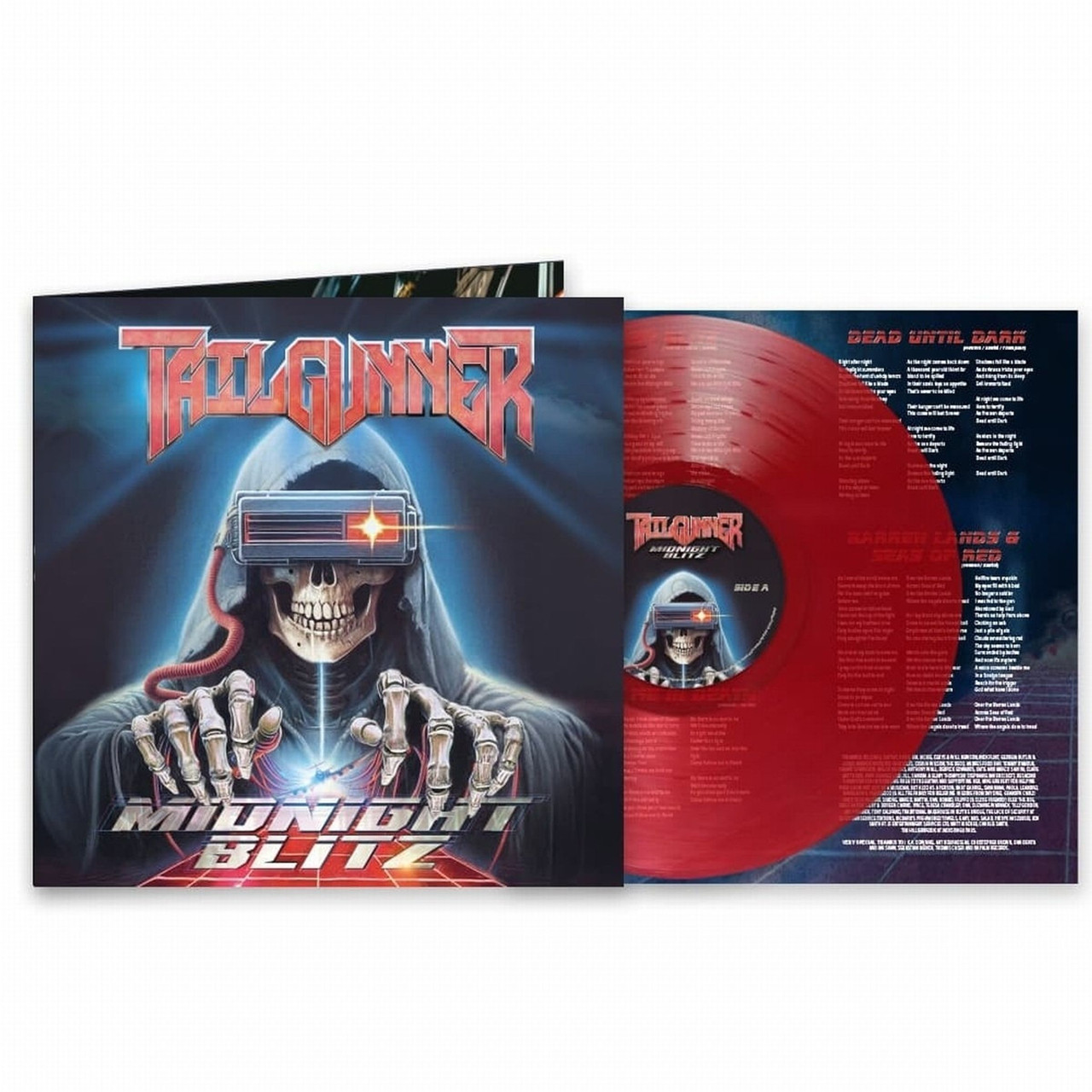 Tailgunner 'Midnight Blitz' LP Red Vinyl
