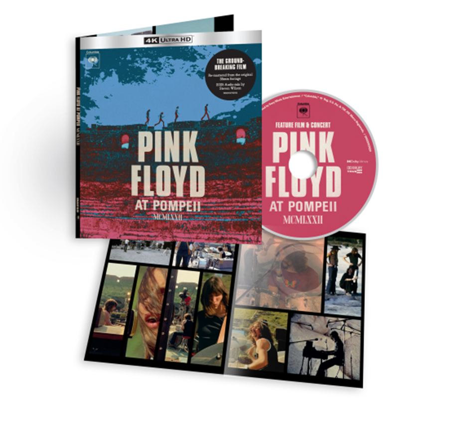 Pink Floyd 'Pink Floyd at Pompeii – MCMLXXI' 4K Ultra HD Blu-ray