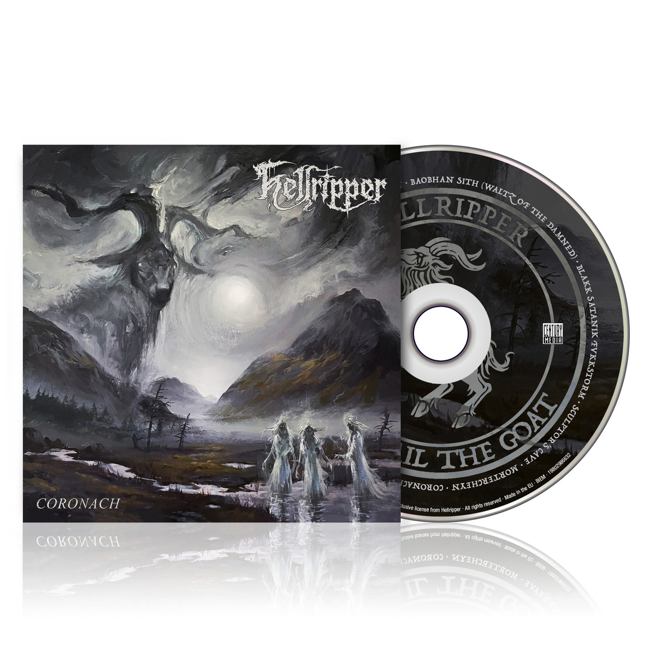 Hellripper 'Coronach' CD Jewel Case