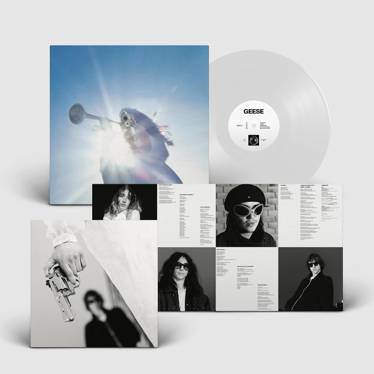 Geese 'Getting Killed' LP Clear Vinyl