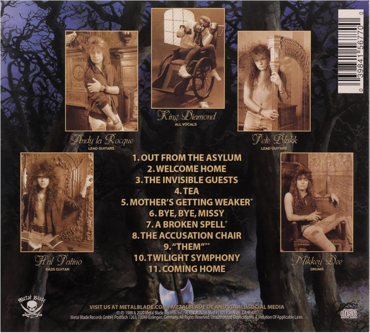 King Diamond 'Them' CD Digipack