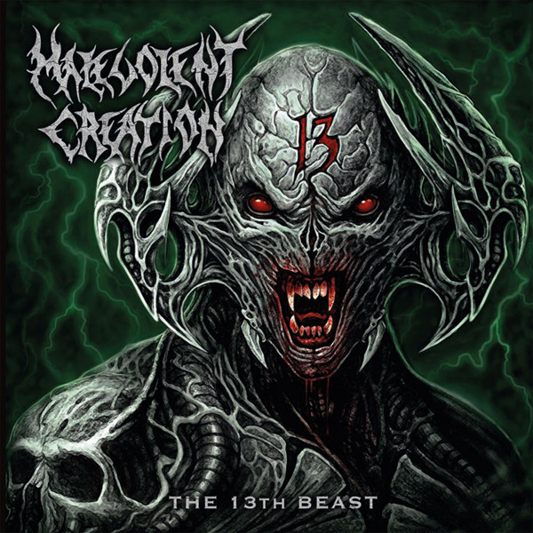 Malevolent Creation 'The 13th Beast' LP Blue Vinyl