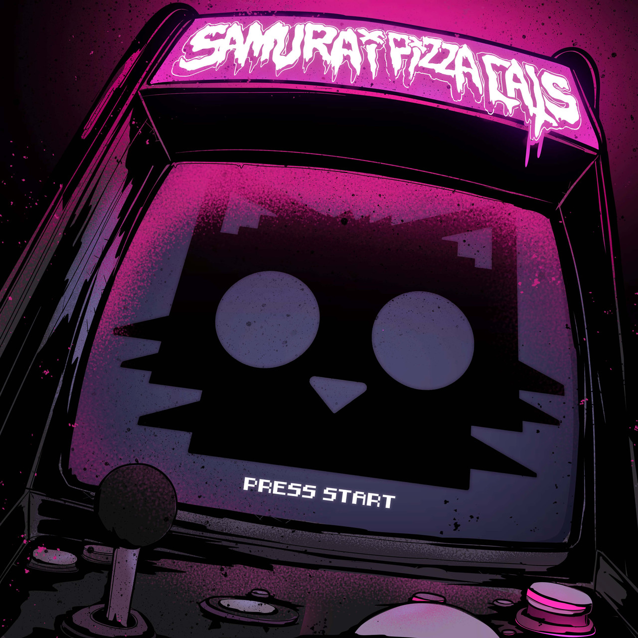 Samurai Pizza Cats 'Press Start' CD Jewel Case