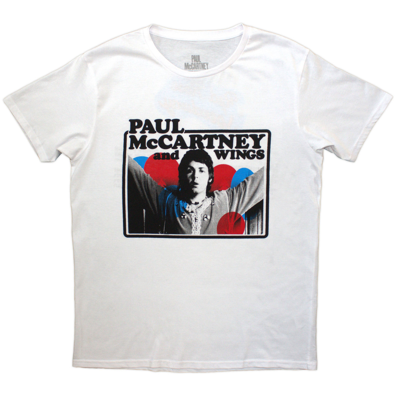 Paul McCartney 'Wings Over America '76' (Grey) T-Shirt