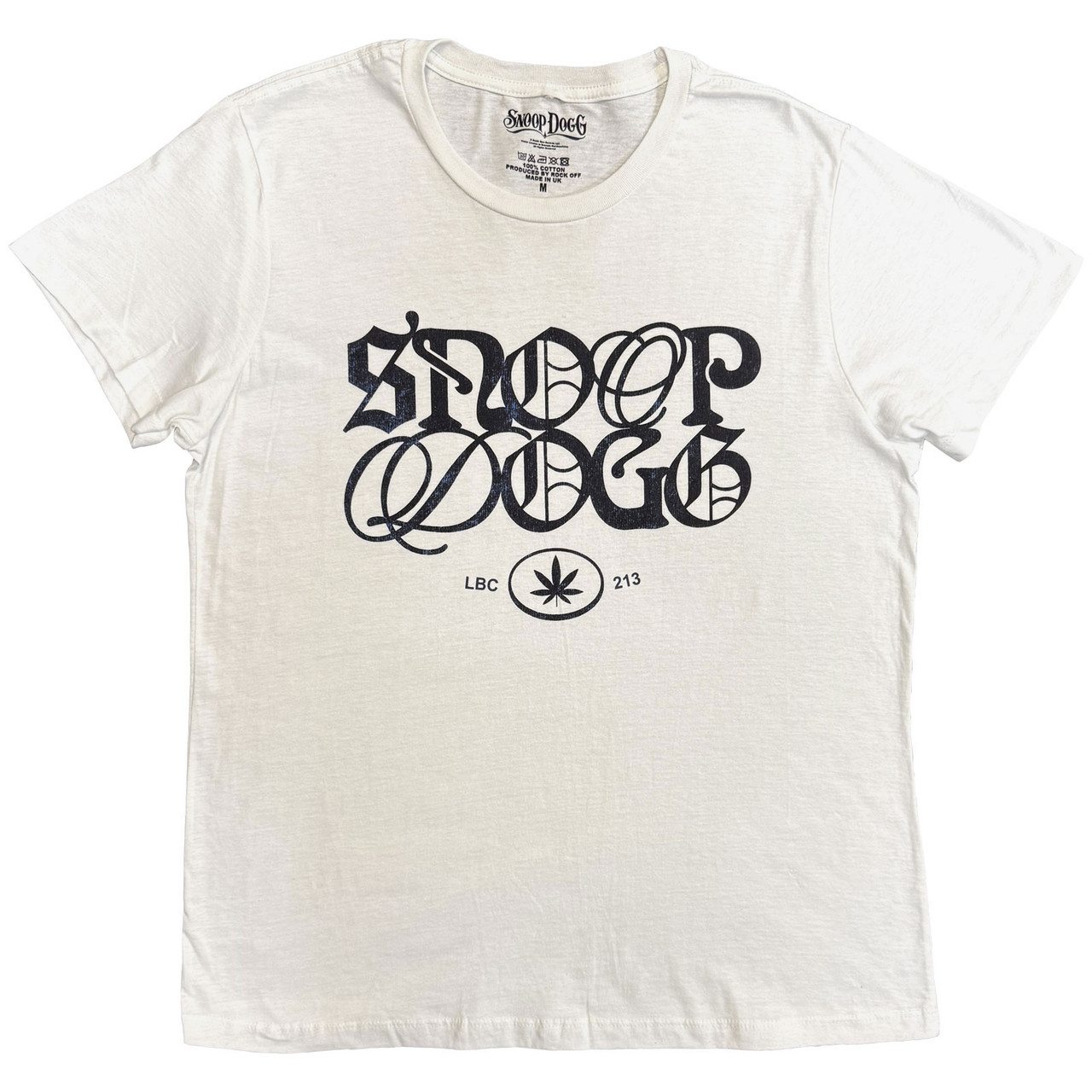 Snoop Dogg 'Lettering Mash Up' (White) T-Shirt