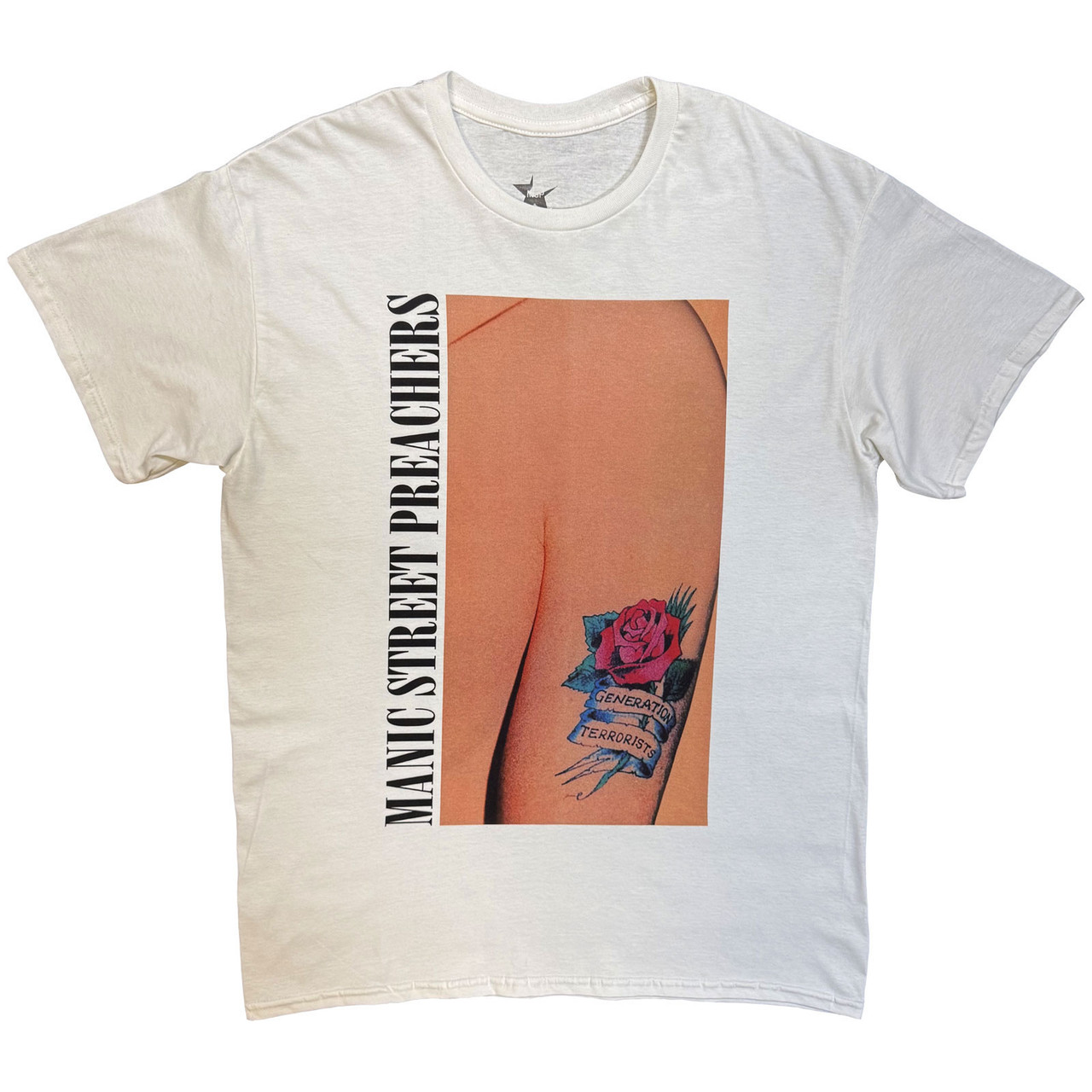 Manic Street Preachers 'Generation Terrorists' (White) T-Shirt