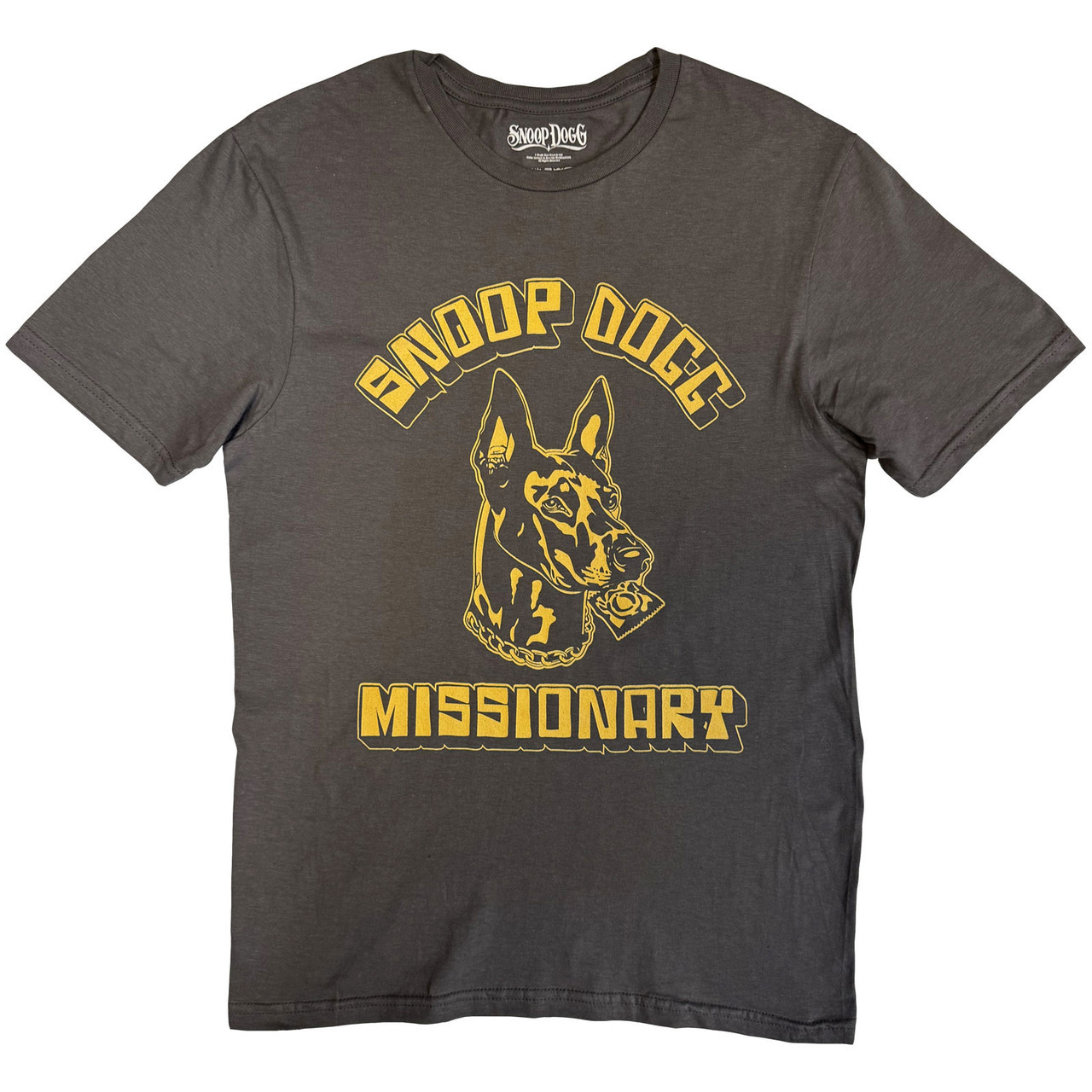 Snoop Dogg 'Doberman' (Grey) T-Shirt