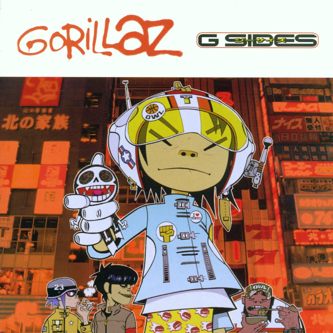 Gorillaz 'G-Sides' CD