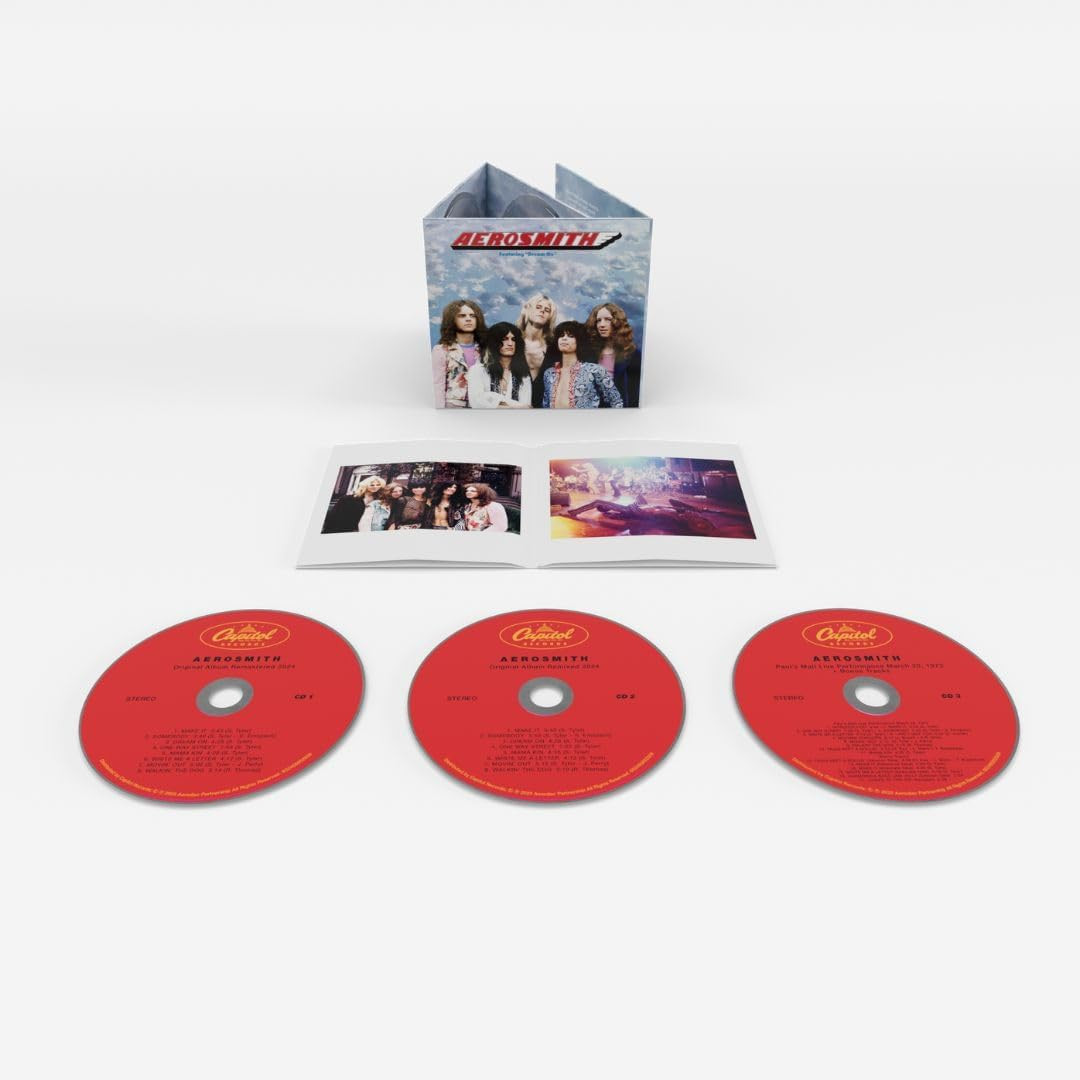 Aerosmith 'Aerosmith' (Legendary Expanded Edition) 3CD