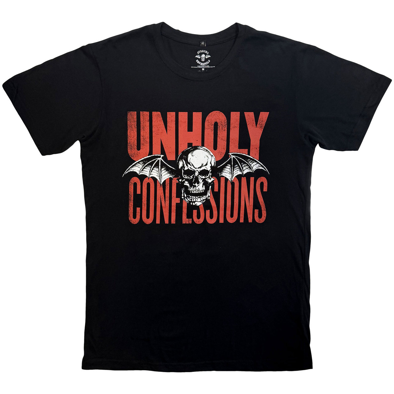 Avenged Sevenfold 'Unholy Confessions' (Black) Carbon T-Shirt