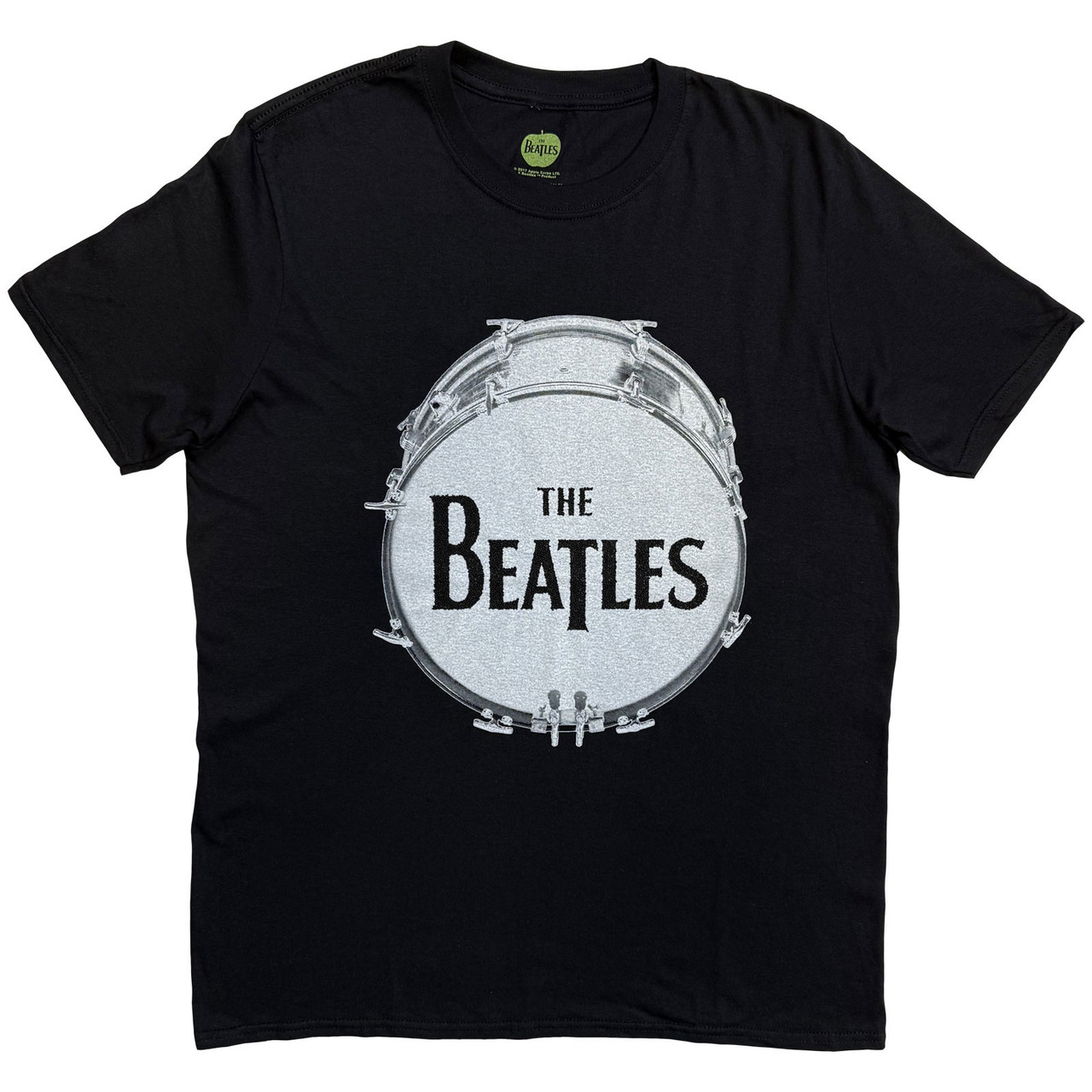 The Beatles 'Drum Black Caviar' (Black) T-Shirt