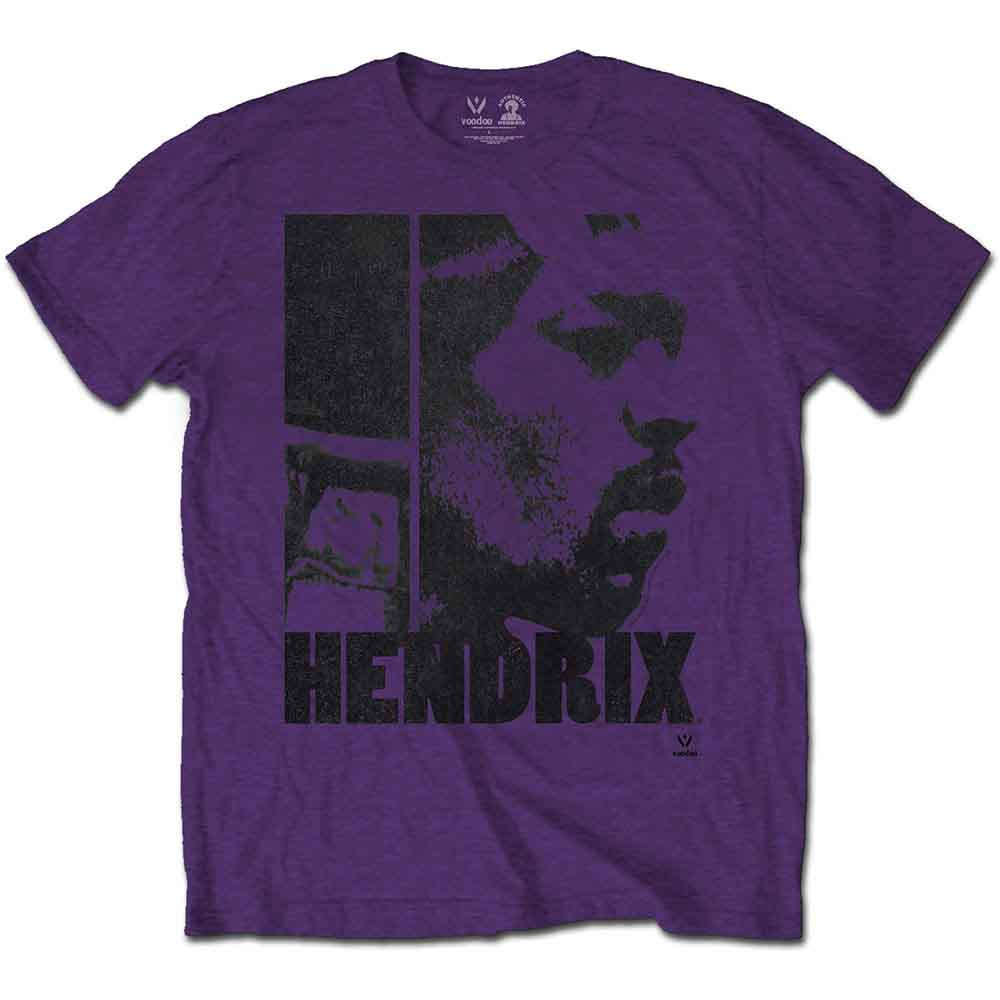 Jimi Hendrix 'Let Me Die' (Purple) T-Shirt