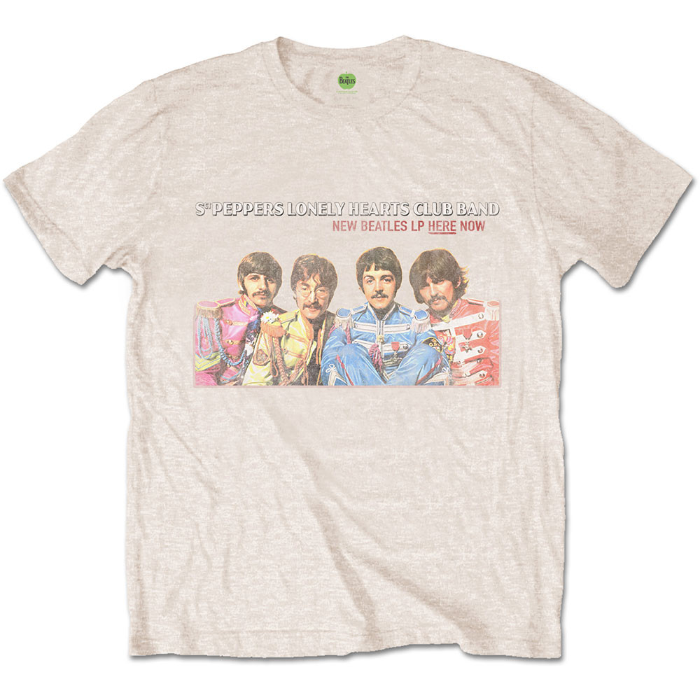 The Beatles 'LP Here Now' (Neutral) T-Shirt