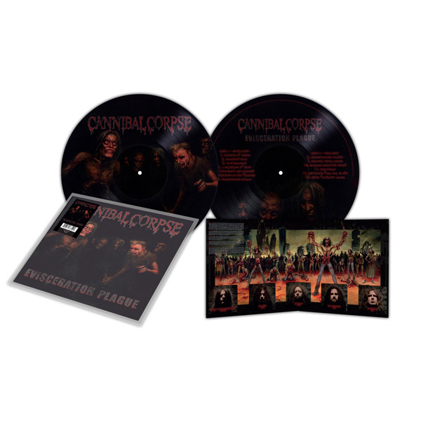 Cannibal Corpse 'Evisceration Plague' LP Picture Disc Vinyl