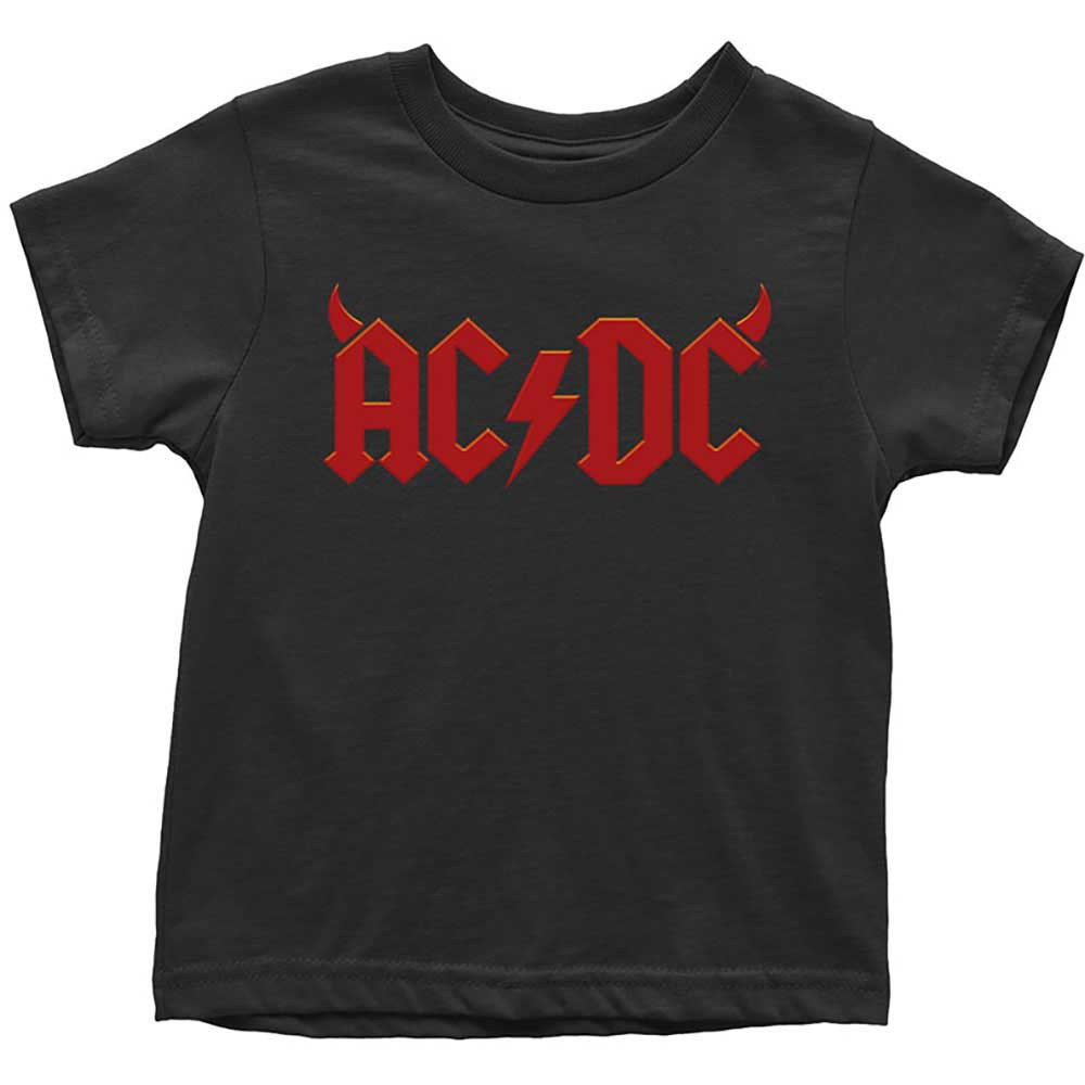 AC/DC 'Horns' (Black) Kids T-Shirt