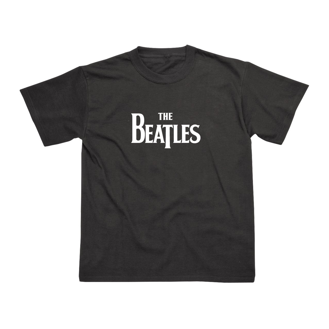 The Beatles 'Logo & Sub v2' (Black) Kids T-Shirt