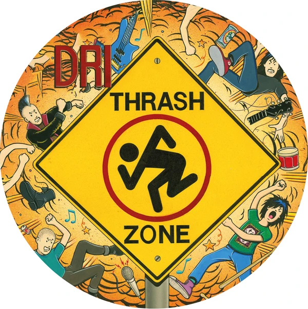 Dirty Rotten Imbeciles 'Thrashzone' LP Picture Disc Vinyl