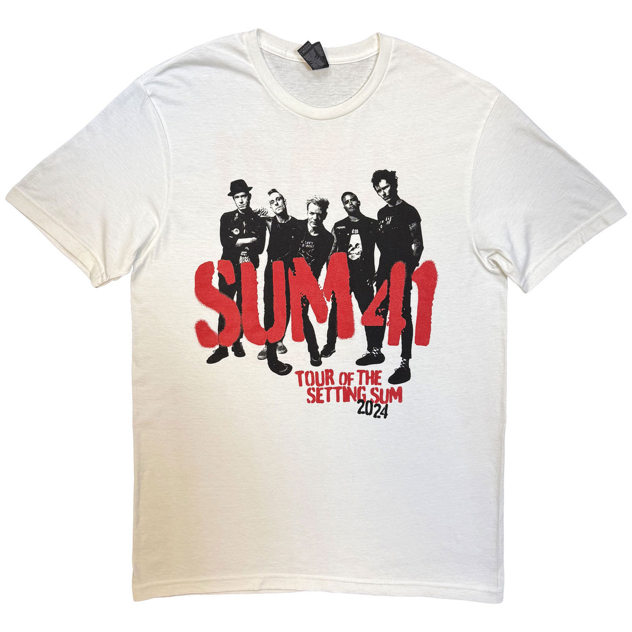 Sum 41 'Tour '24 PT.2 Spray Paint' (White) T-Shirt