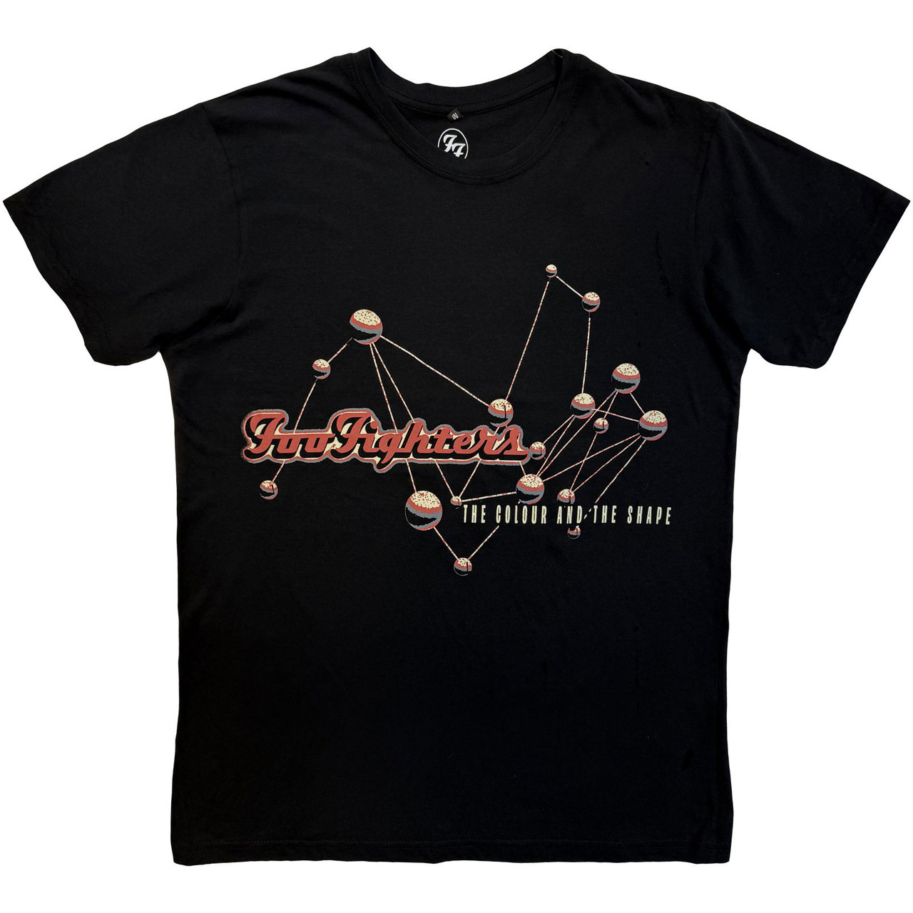 Foo Fighters 'The Colour & The Shape' (Black) Carbon T-Shirt