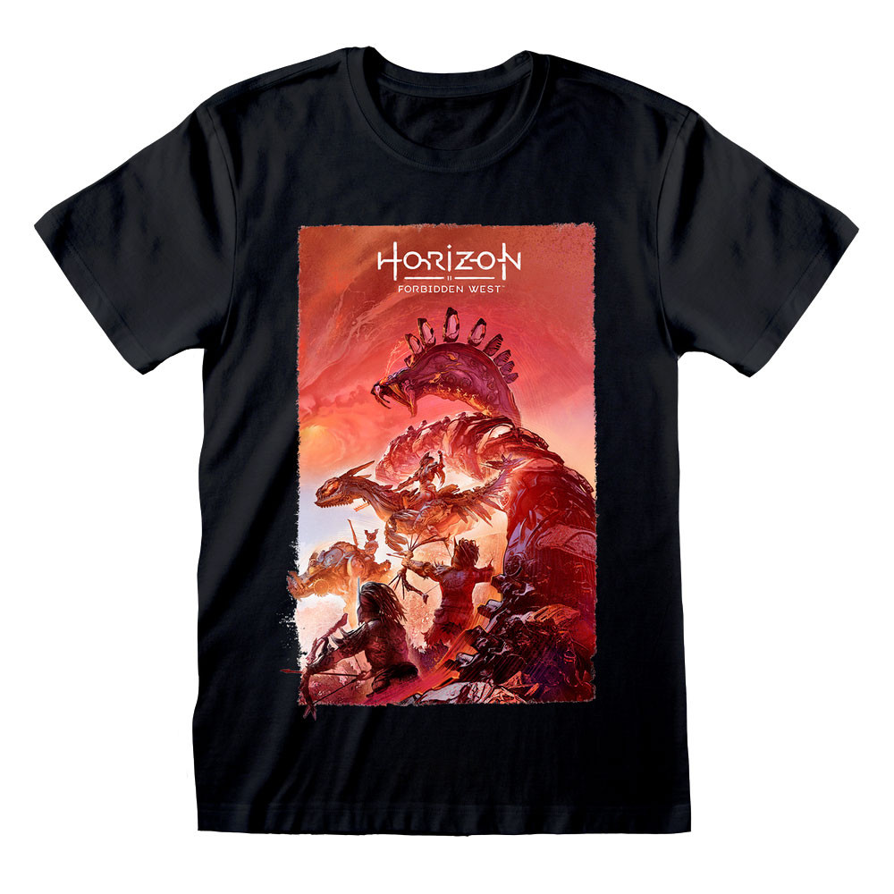 Horizon Forbidden West 'Key Art' (Black) T-Shirt