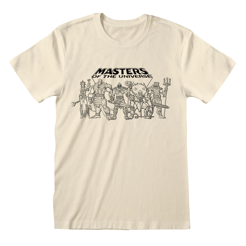 He-Man & The Masters Of The Universe 'Villains Group Shot' (Natural) T-Shirt