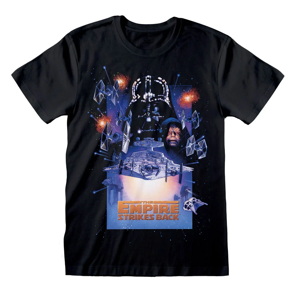Star Wars 'The Empire Strikes Back' (Black) T-Shirt