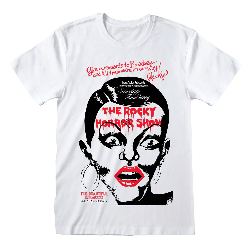 The Rocky Horror Show 'Broadway' (White) T-Shirt