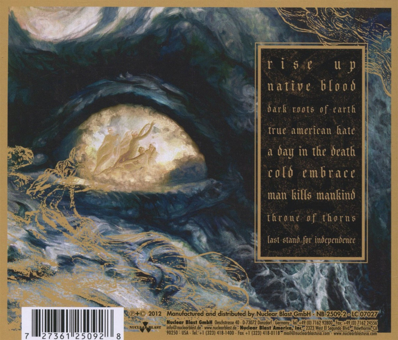 Testament 'Dark Roots Of The Earth' CD