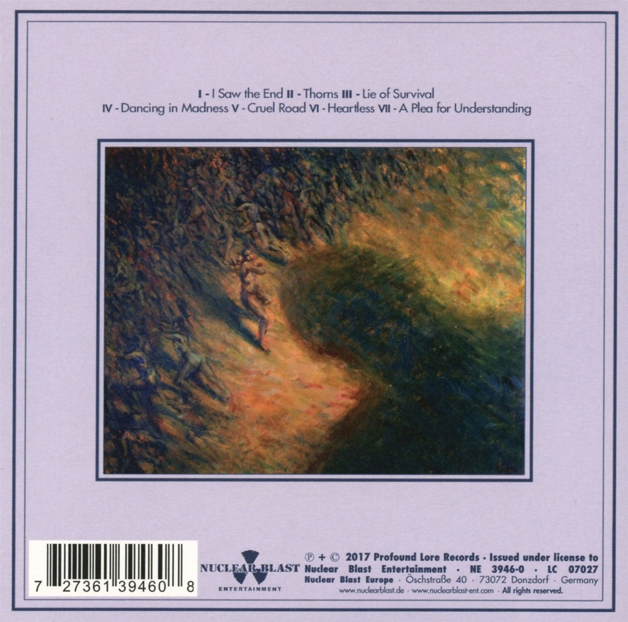 Pallbearer 'Heartless' CD Digisleeve