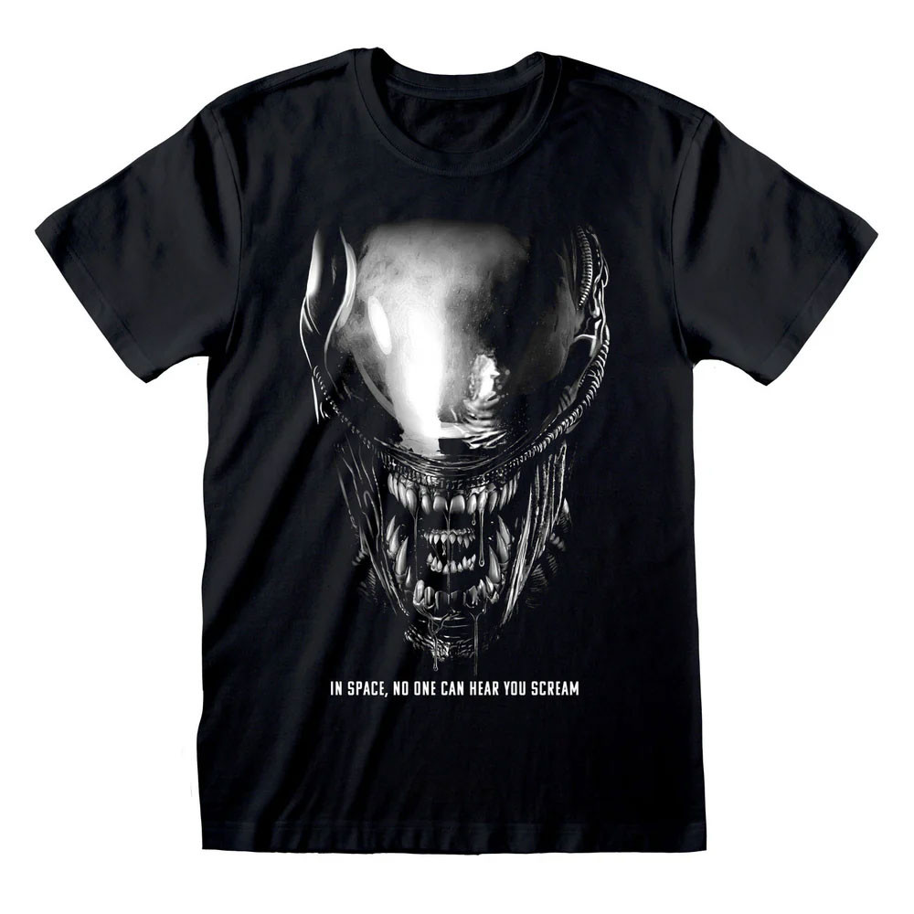 Alien 'Xenomorph Close Up' (Black) T-Shirt