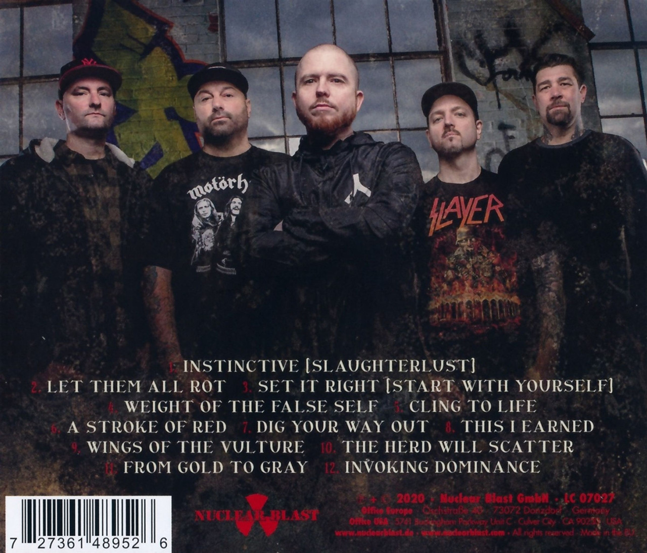 Hatebreed 'Weight Of The False Self' CD