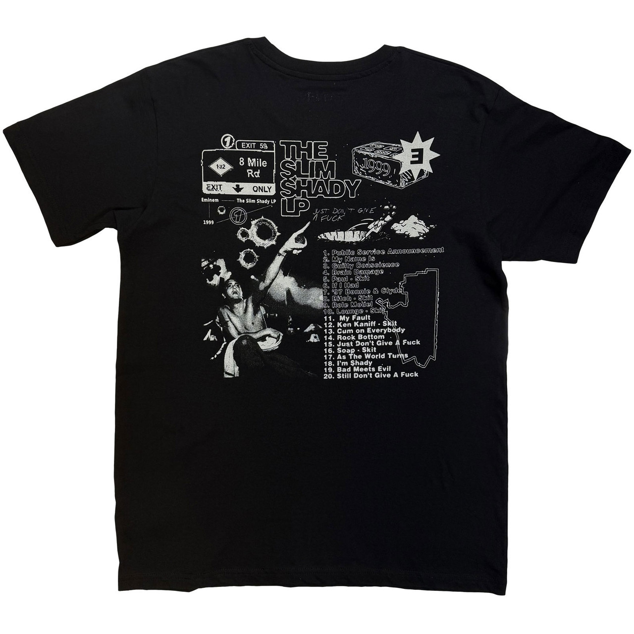 Eminem 'Slim Shady LP' (Black) T-Shirt