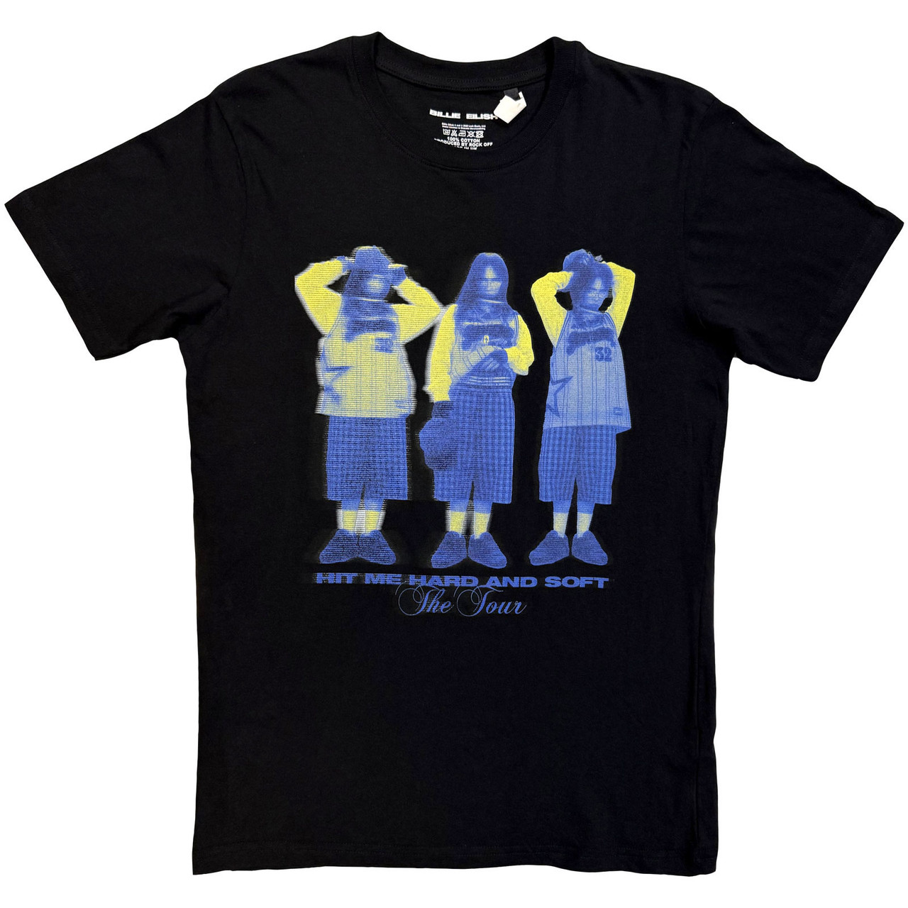 Billie Eilish 'Blurred Stand' (Black) T-Shirt