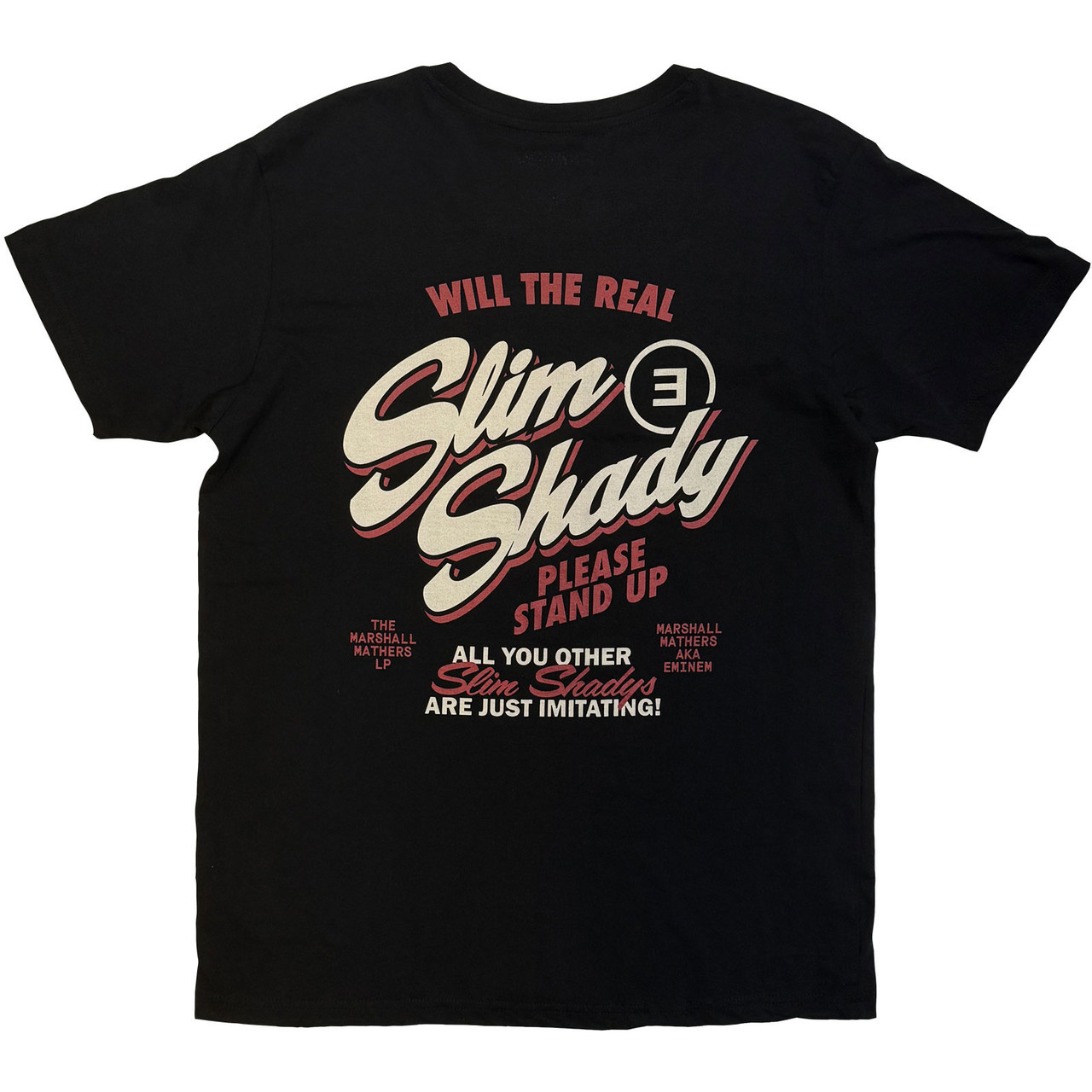 Eminem 'The Real Slim Shady v2' (Black) T-Shirt