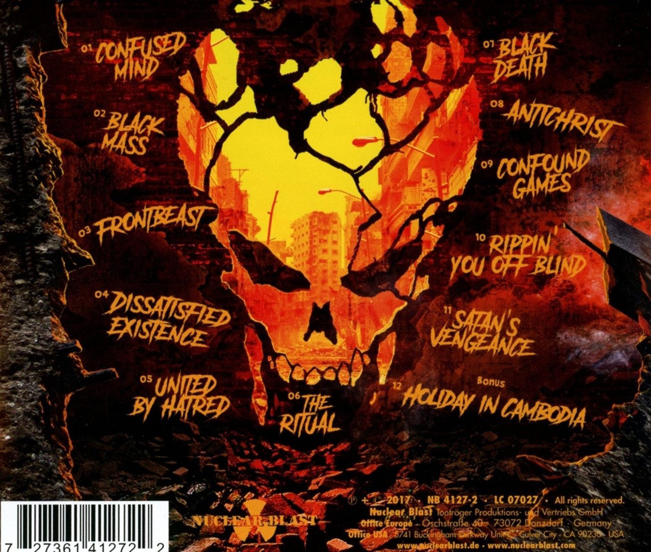 Destruction 'Thrash Anthems II' CD